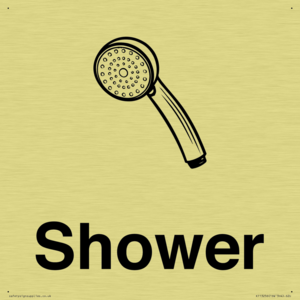 Dementia Shower sign